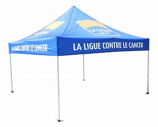 Advertising tent 3x6 with a roof