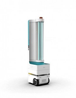 UV-C disinfection robot