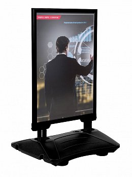 Outdoor display WindPro black, A1