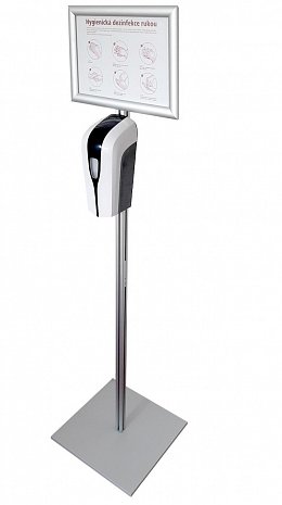 Automatic stand for hand desinfection
