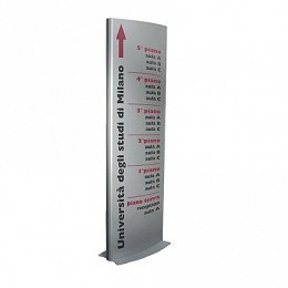 Freestanding display Pylo, 1900 x 400