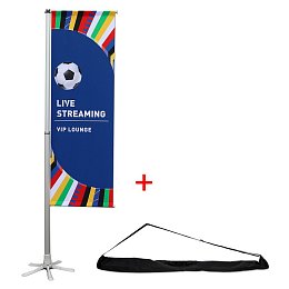 Advertising flag TEMPA