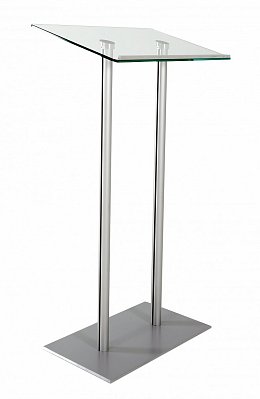 Design glass lectern