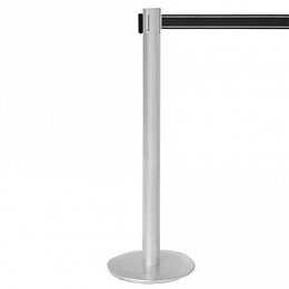 Barrier post Stopper point, light grey/black