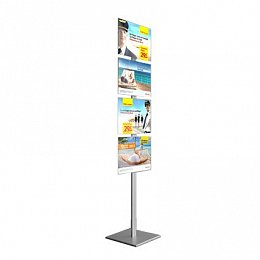 Information display Smart floor 4xA4, vertical
