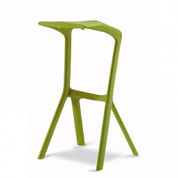 Bar Stool Miura, yellow-green