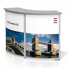 Exhibition counter EC-6, aluminium