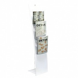 Brochure holder Velo magic restyle, White