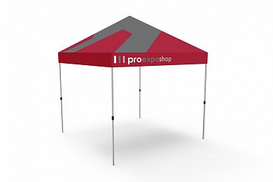 Advertising tent 3x3 with a roof