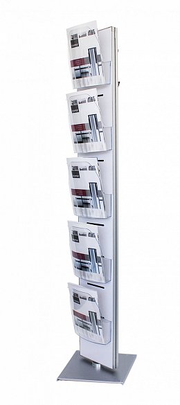 Rotable brochure holder Dacapo, white