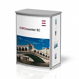 Exhibition counter EC-1, aluminium