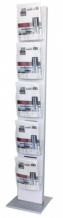 Brochure holder Dacapo ipoint, white